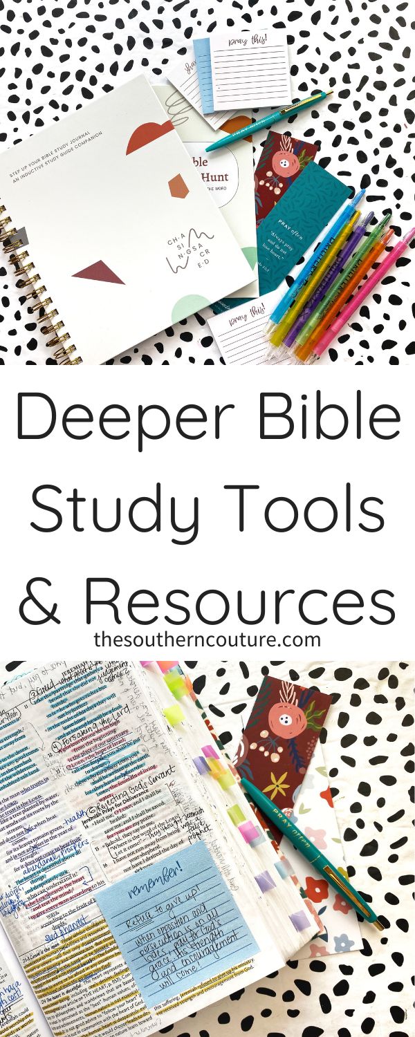 Experience deeper Bible study with September Butterfly Box and these tools to help you along this journey. 