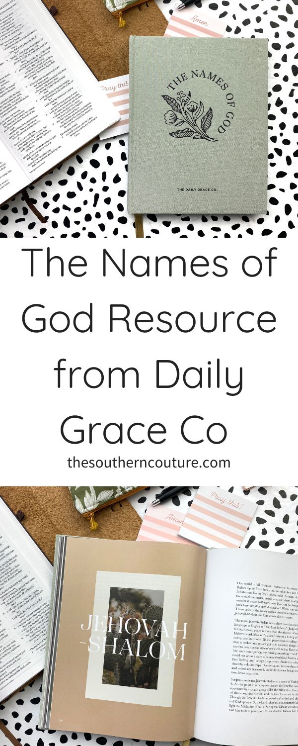 The Names of God resource Daily Grace Co has just released is incredible and can be used in so many ways. 