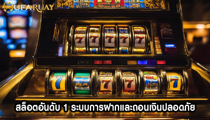 สล็อตอันดับ 1 ระบบการฝากและถอนเงินปลอดภัย